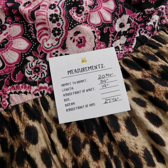 FIGUE Halima Dress Floral Paisley Blackberry Leopard Dress Purple Boho Small - Picture 14 of 14